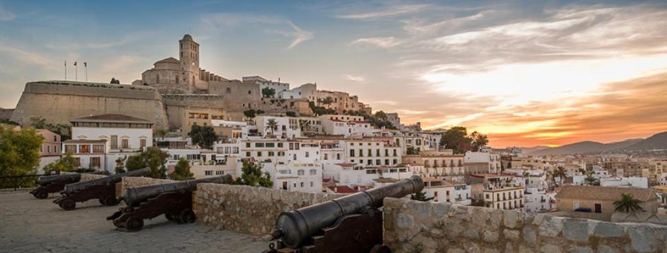 Casita En Dalt Vila Ibiza Villa Eksteriør bilde